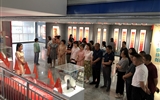 經(jīng)濟(jì)管理系黨總支開展參觀“紅色文化藝術(shù)館”，獻(xiàn)禮建黨100周年活動(dòng)